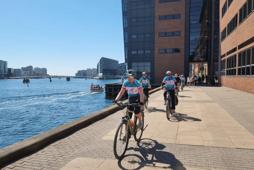 Rowerzyści odwiedzili Kopenhagę i Skanię