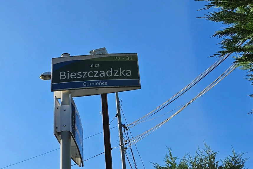 Utrudnienia na ulicy Bieszczadzkiej