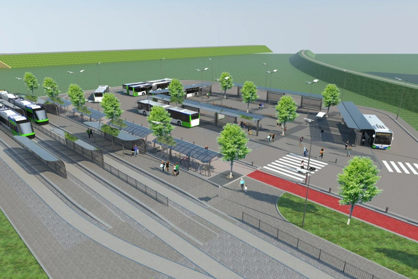 Pętla przy Turkusowej – stan realizacji