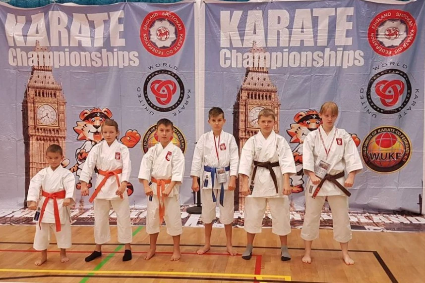 Szczecinianie Mistrzami Wielkiej Brytanii w Karate
