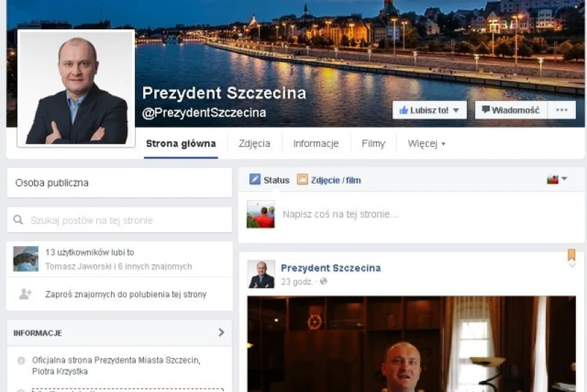 Prezydent w sieci