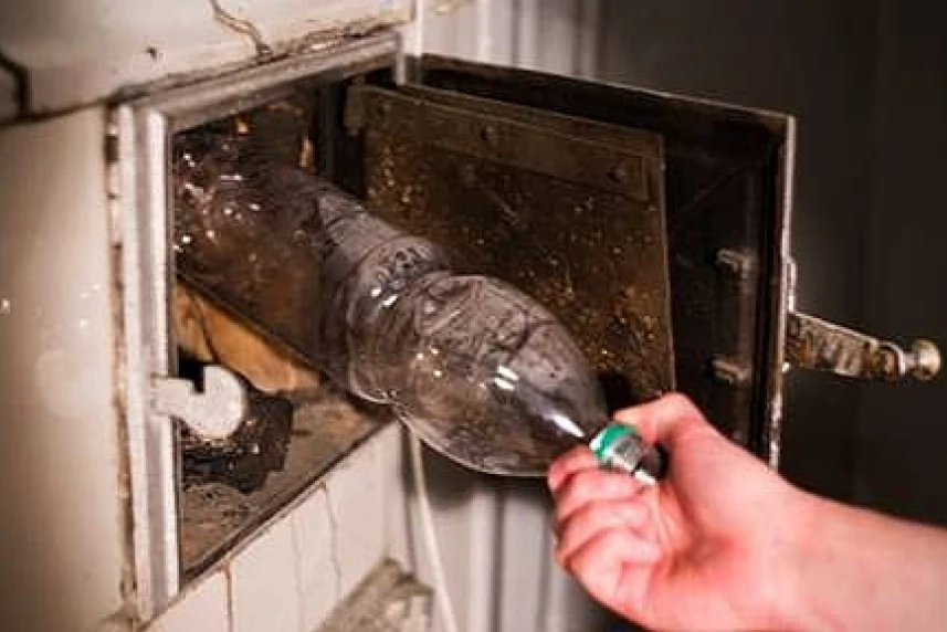 Palenie w piecach pod czujnym okiem strażników miejskich