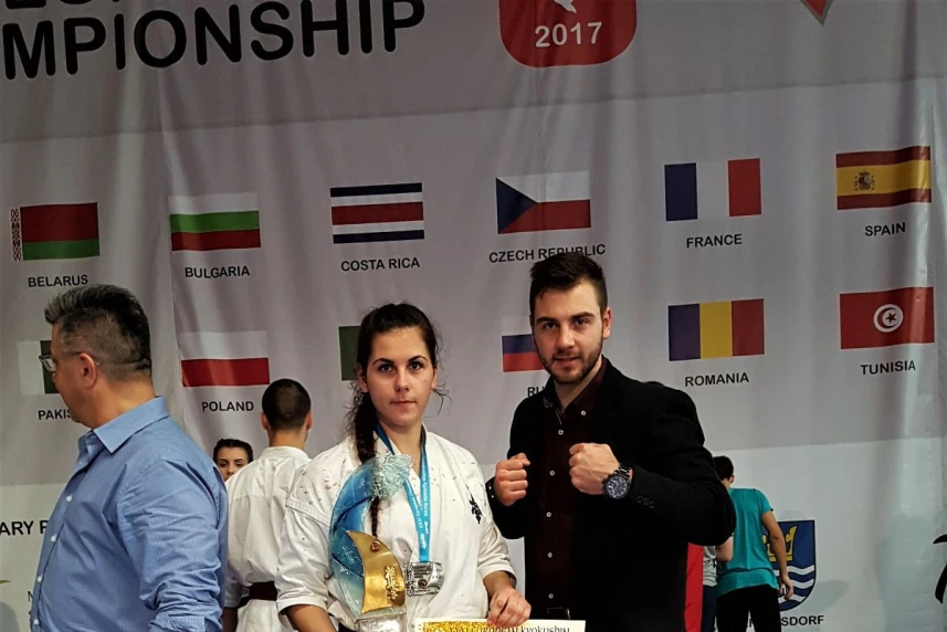 II miejsce w ME Karate Kyokushin dla szczecinianki
