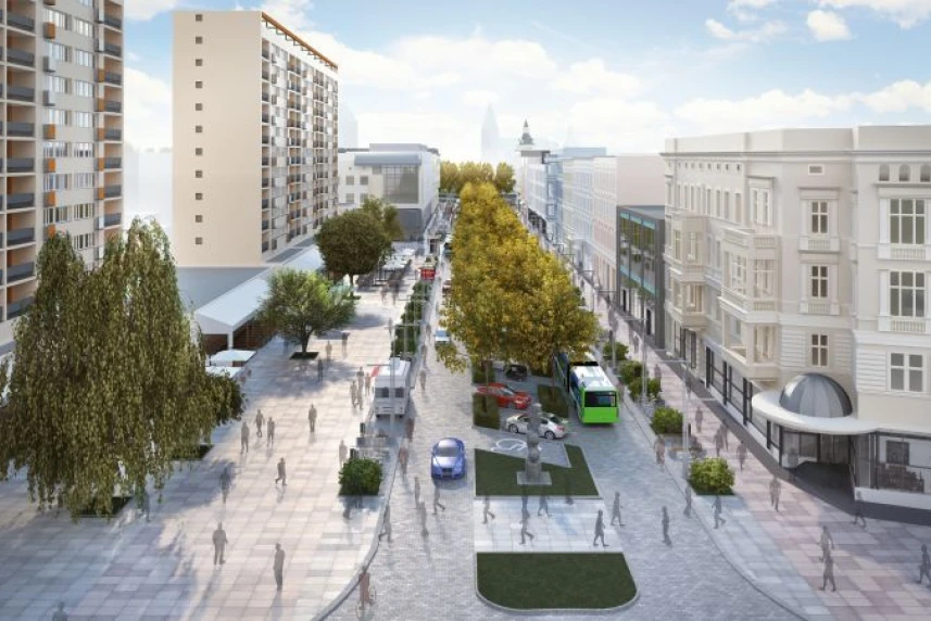 Wizualizacja Alei Wojska Polskiego