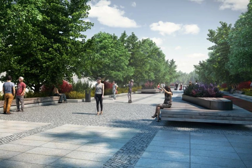 Demontaż Pomnika Wdzięczności