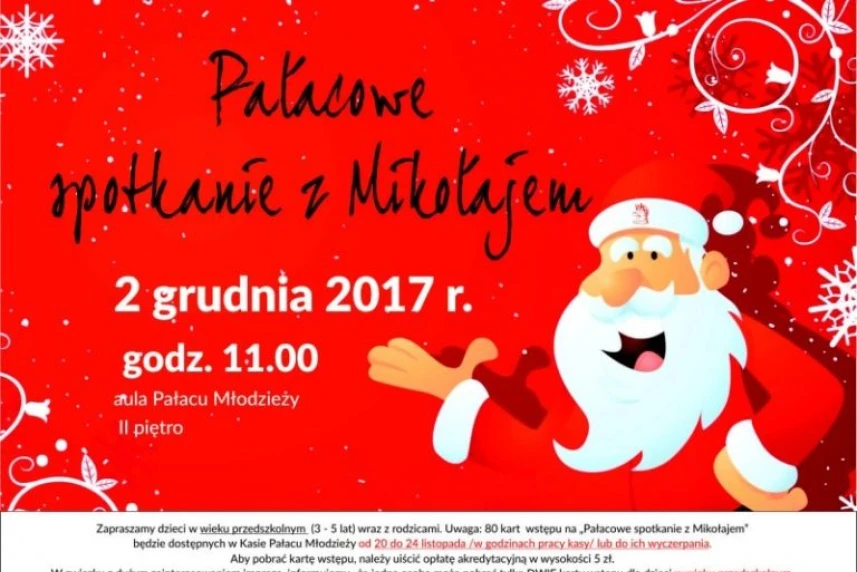 Pałacowe spotkanie z Mikołajem