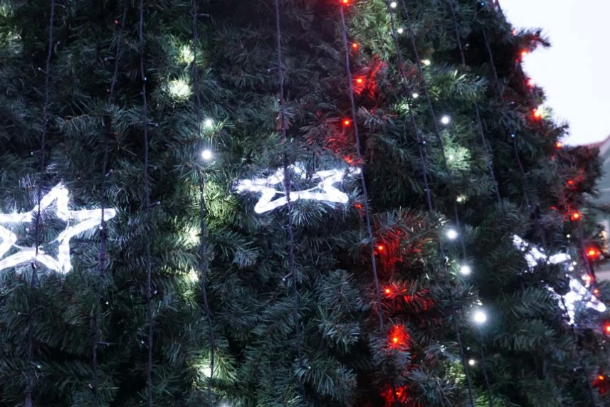 Bożonarodzeniowe dekoracje w Szczecinie