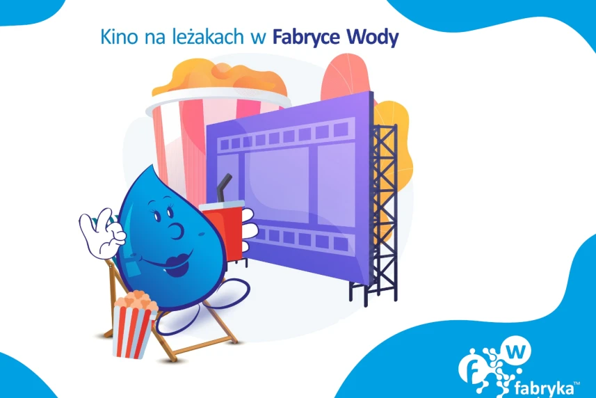 Kino na leżakach w Fabryce Wody