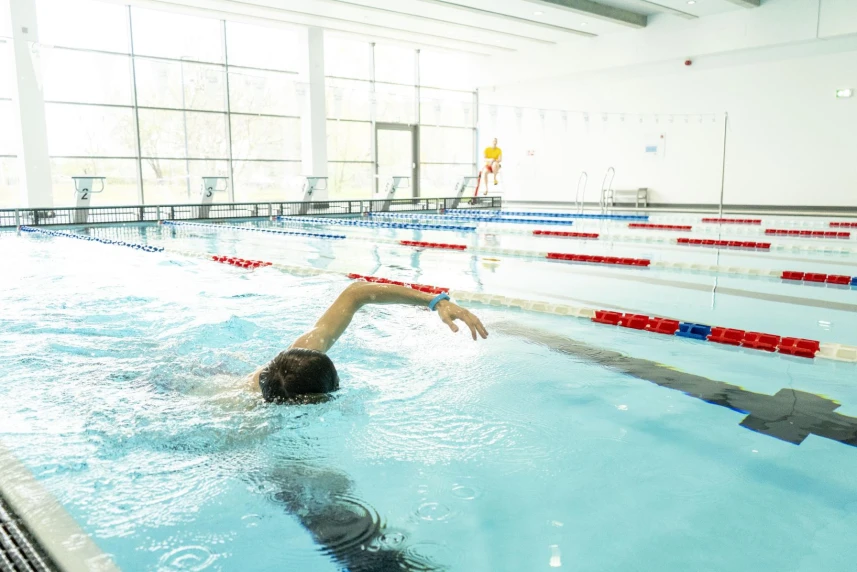 Basen sportowy Fabryki Wody dla sekcji pływackich