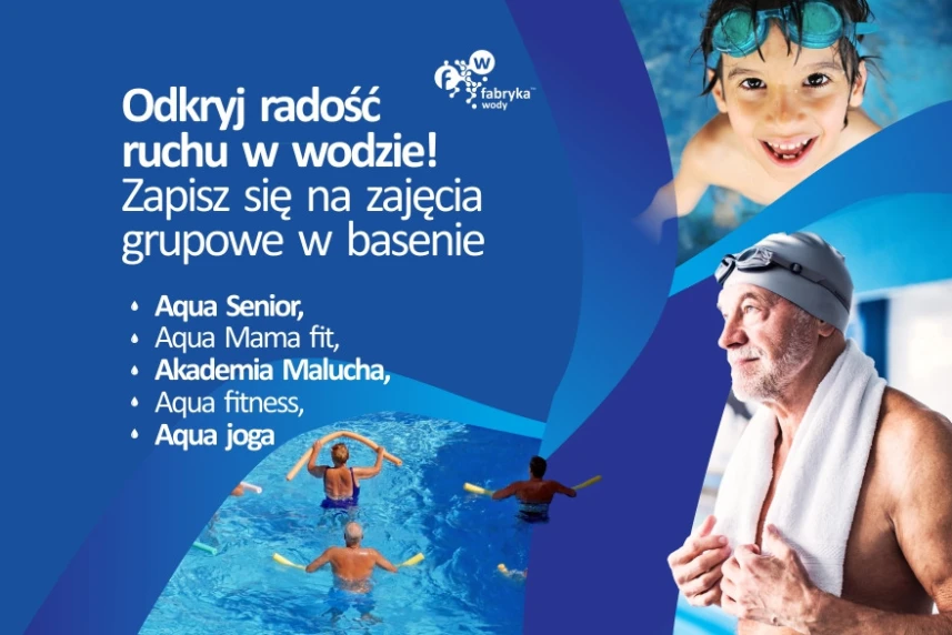 Odkryj radość ruchu w wodzie! Zajęcia grupowe w basenie