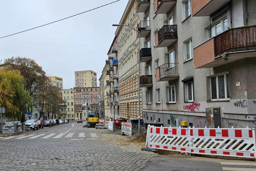 Nowy wodociąg na ulicy Felczaka