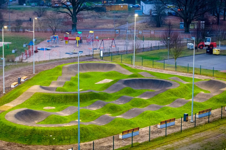 Na osiedlu Kasztanowym powstał nowy pumptrack