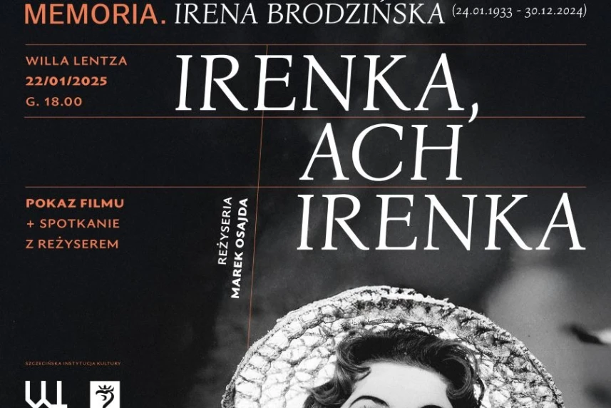 Willa Lentza. Pokaz filmu "Irenka, ach Irenka" i spotkanie z reżyserem