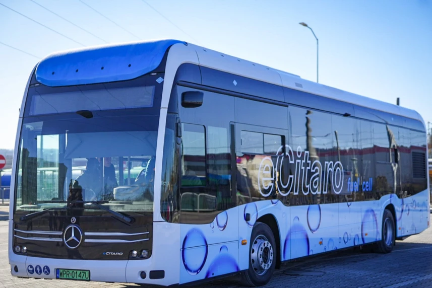 SPAD rozpoczyna test autobusu wodorowego