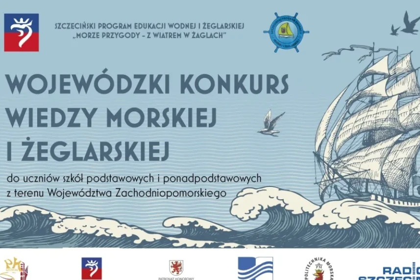 Wojewódzki Konkurs Wiedzy Morskiej i Żeglarskiej – wkrótce półfinał!