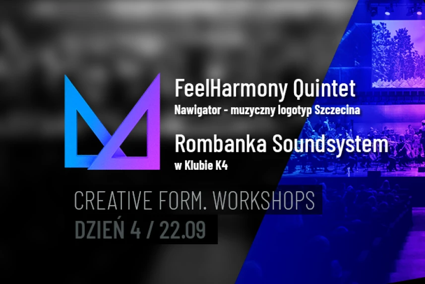 Dźwiękowy logotyp Szczecina – Festiwal MUSIC.DESIGN.FORM Dźwiękowy logotyp Szczecina – Festiwal MUSIC.DESIGN.FORM