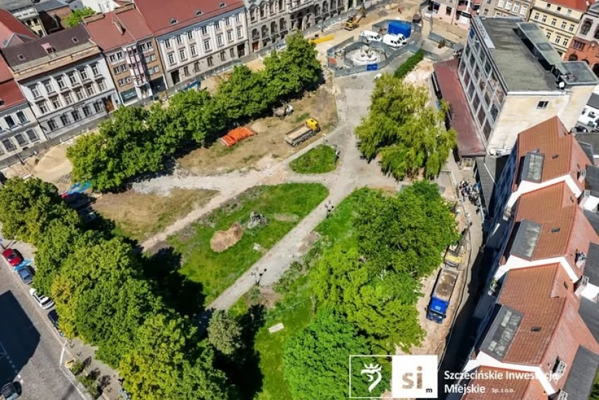 Plac Orła Białego w Szczecinie.
