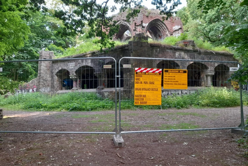 Wieża Quistorpa ogrodzona Wieża Quistorpa ogrodzona