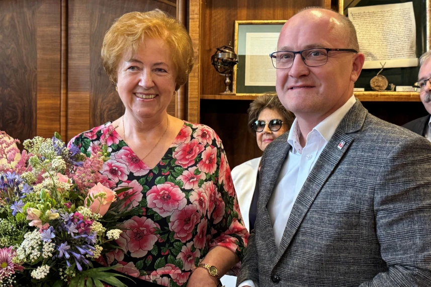 Longina Kaczmarek i Piotr Krzystek Longina Kaczmarek i Piotr Krzystek