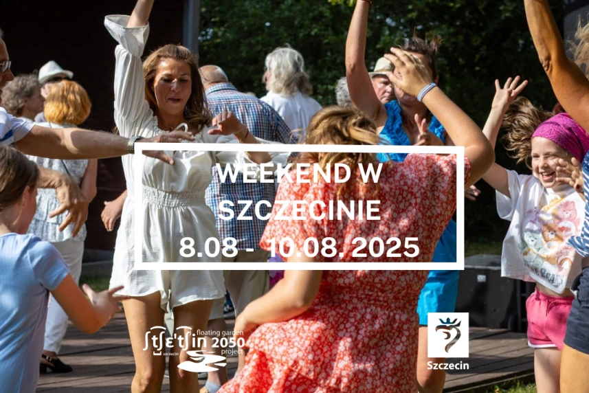 Weekend w Szczecinie 8 - 10.08.2025. Grafika ilustracyjna