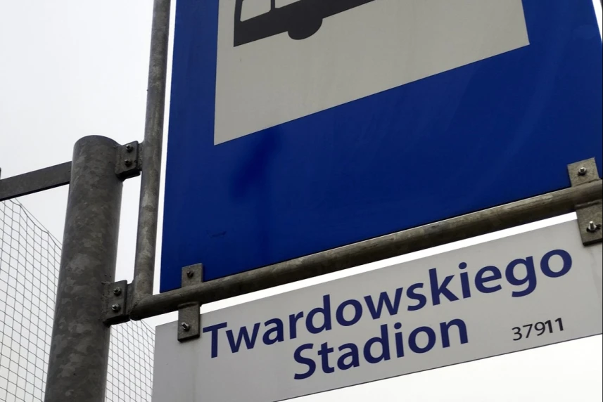 Przystanek autobusowy Twardowskiego Stadion Przystanek autobusowy Twardowskiego Stadion