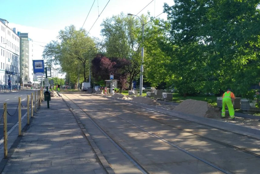 Zmiany na przystanku przy Filharmonii