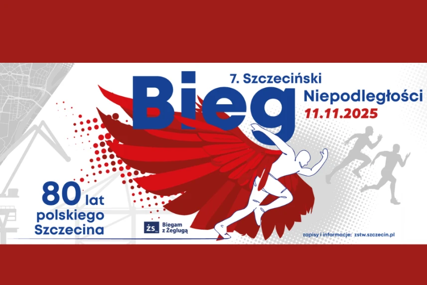 107 lat wolnej Polski i 80 lat polskiego Szczecina – takie święta zasługują na wyjątkową oprawę, a siódmy Szczeciński Bieg Niepodległości połączy te dwa jubileusze.