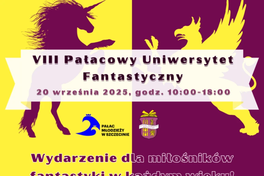 VIII Pałacowy Uniwersytet Fantastyczny. Grafika informacyjna