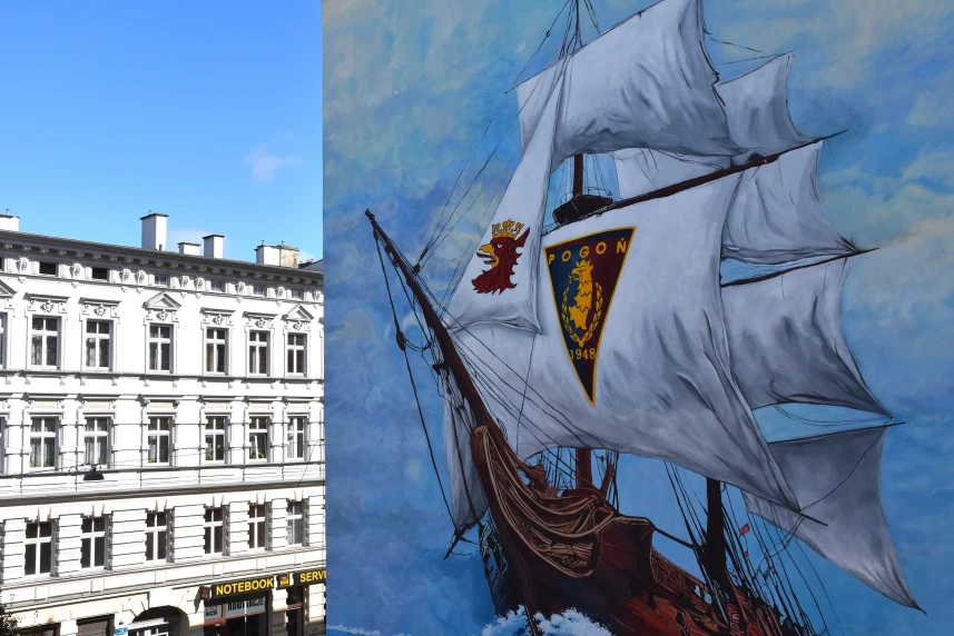 Mural Pogoni Szczecin