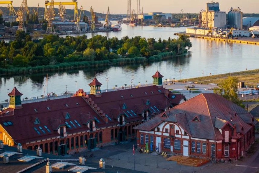 Łasztownia w Szczecinie.