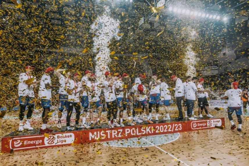King Szczecin. Mistrz Polski w koszykówce 2022/23. King Szczecin. Mistrz Polski w koszykówce 2022/23.