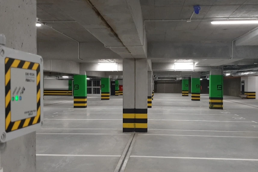 Pierwszy miejski parking podziemny przy ul. Małkowskiego 10