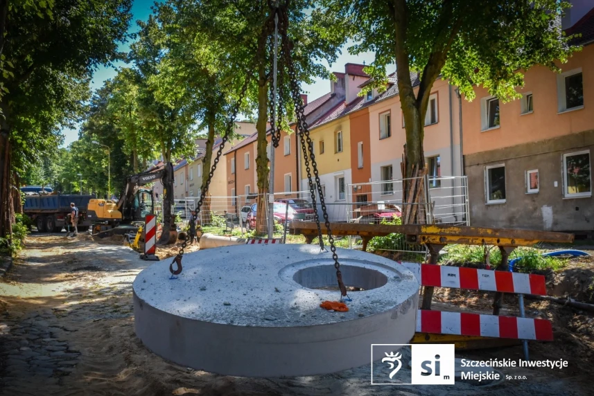 Przebudowa ulic Krzemiennej i Smoczej. Przebudowa ulic Krzemiennej i Smoczej.