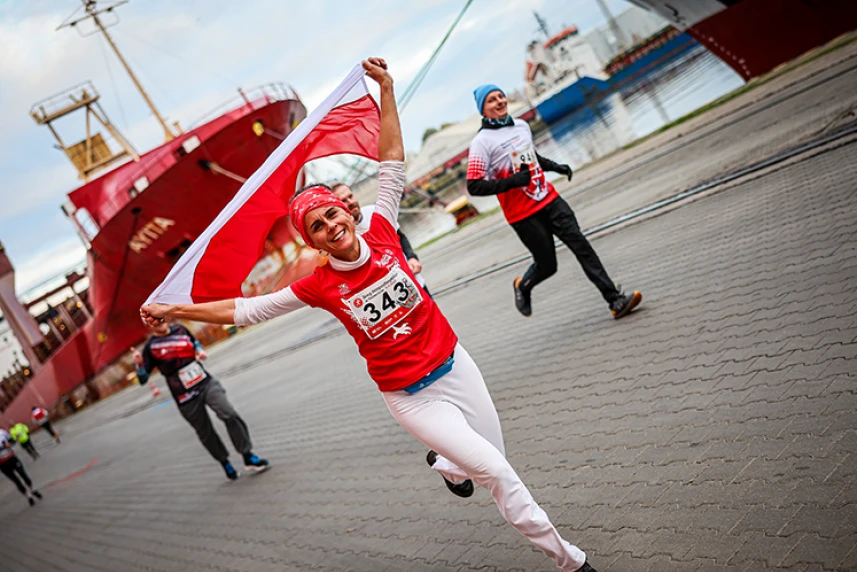 Uczestnicy Szczecińskiego Biegu Niepodległości Uczestnicy Szczecińskiego Biegu Niepodległości