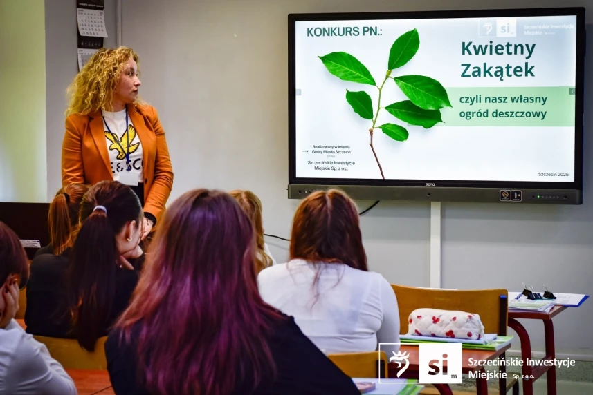 Uczniowie zaprojektują ogród deszczowy. Uczniowie zaprojektują ogród deszczowy.