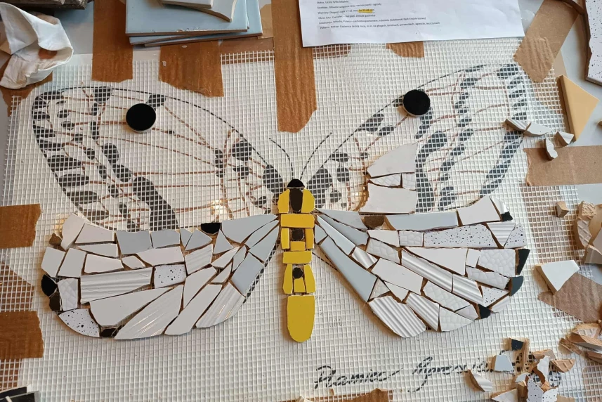 Mozaikowy motyl Mozaikowy motyl