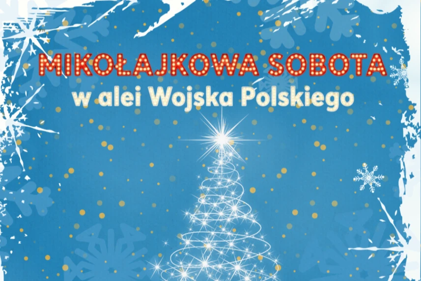 Mikołajkowa sobota w alei Wojska Polskiego