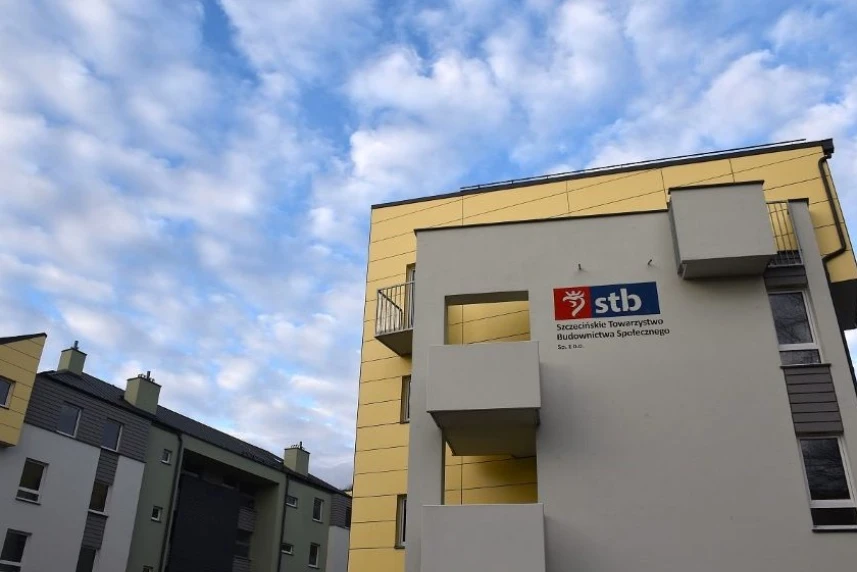 Budynki nowego osiedla