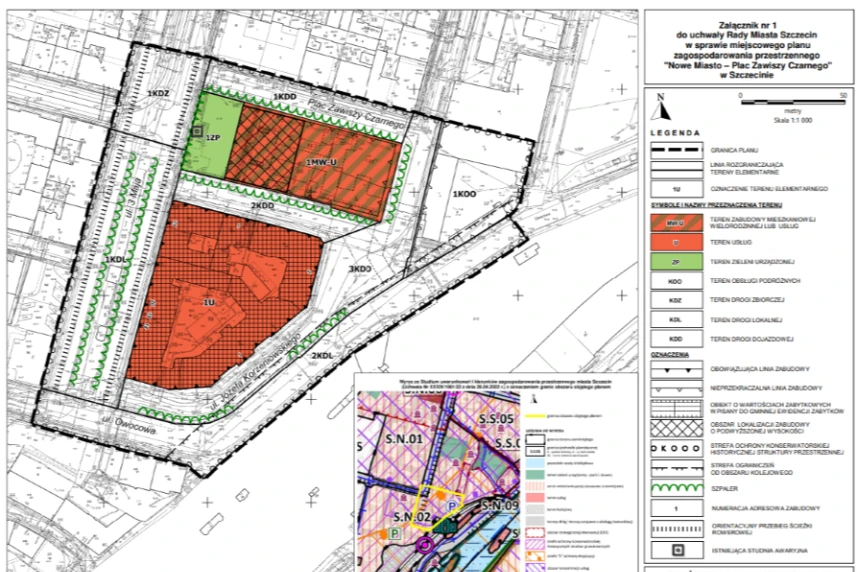 Projekt plany zagospodarowania Placu Zawiszy Czarnego Projekt plany zagospodarowania Placu Zawiszy Czarnego