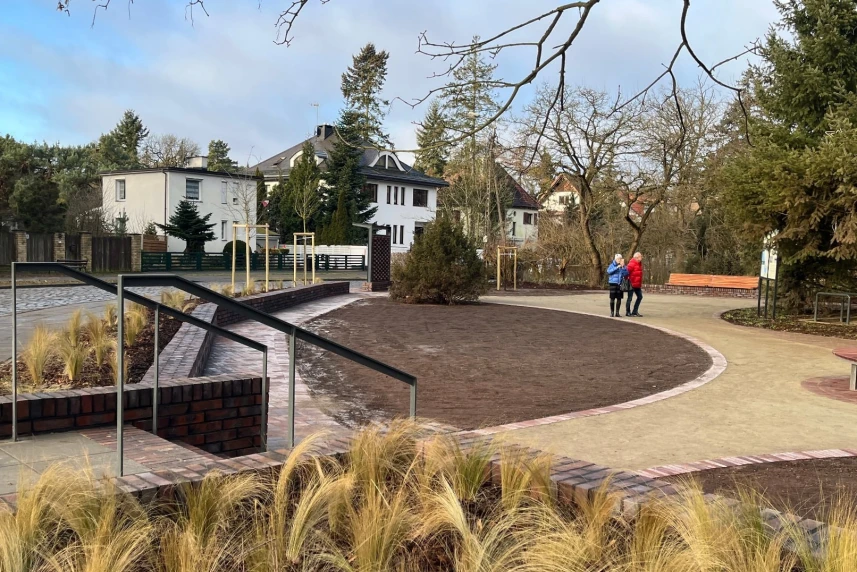 Głębokie. Zielony skwer w nowej odsłonie