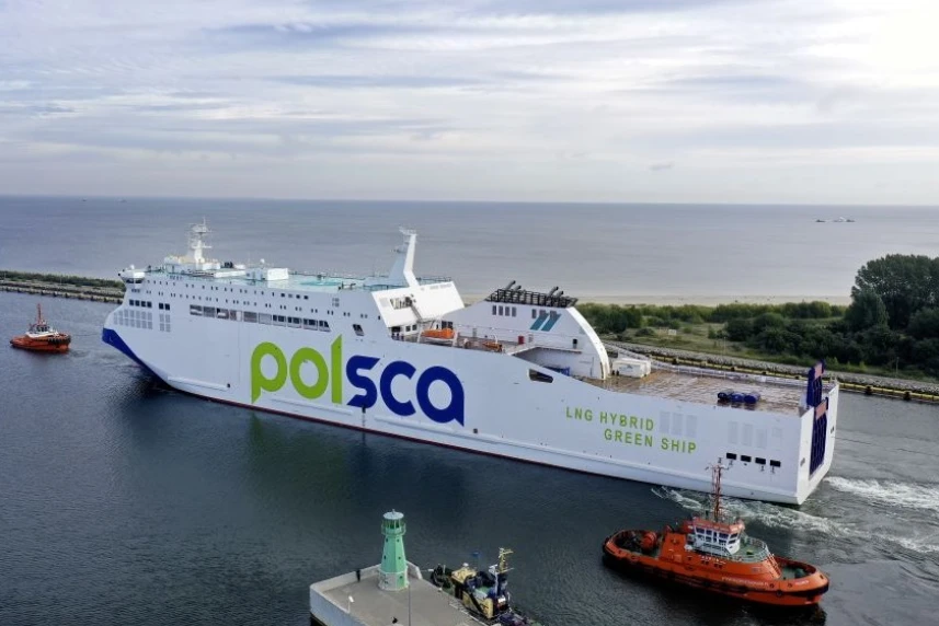 Prom Jantar Unity. Fot. Sławomir Lewandowski / PortalMorski.pl