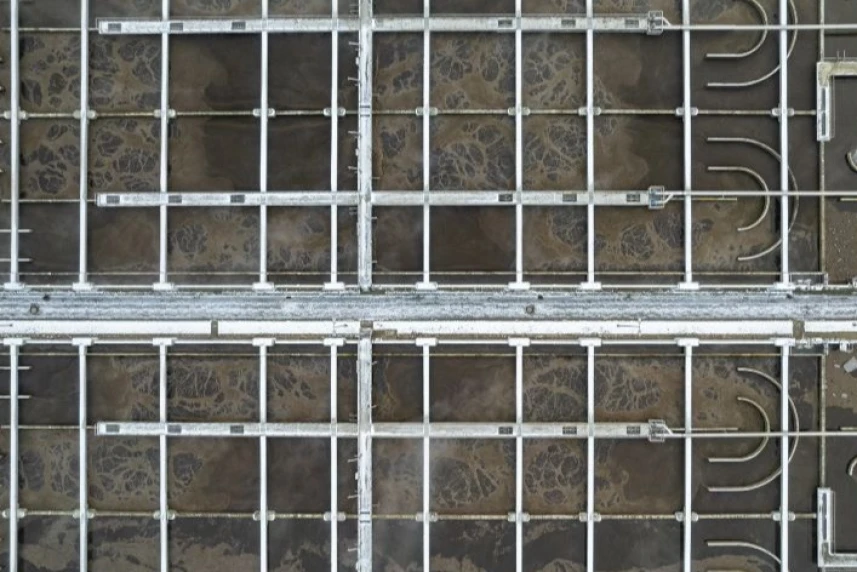 Oczyszczalnia ścieków Pomorzany w Szczecinie.