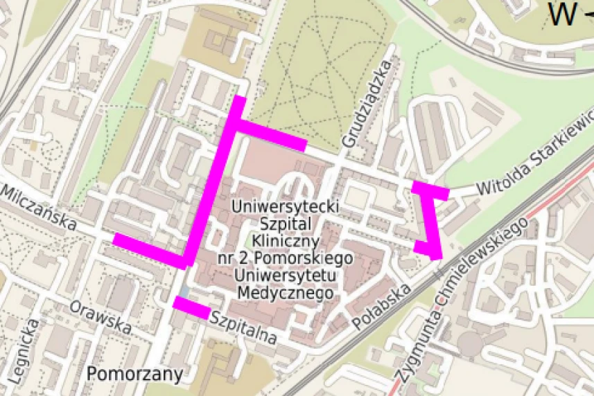 Zmiana organizacji ruchu na skrzyżowaniu alei Powstańców Wielkopolskich z ulicą Milczańską