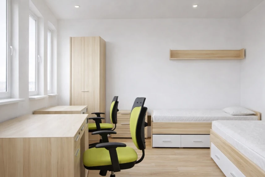 Pokój studencki. Pokój studencki.