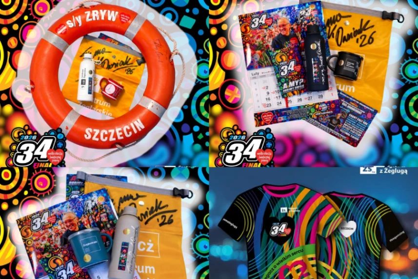 Grafika ilustracyjna do licytacji na rzecz WOŚP