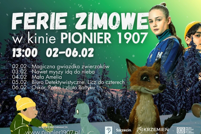 Filmowe ferie w Kinie Pionier 1907