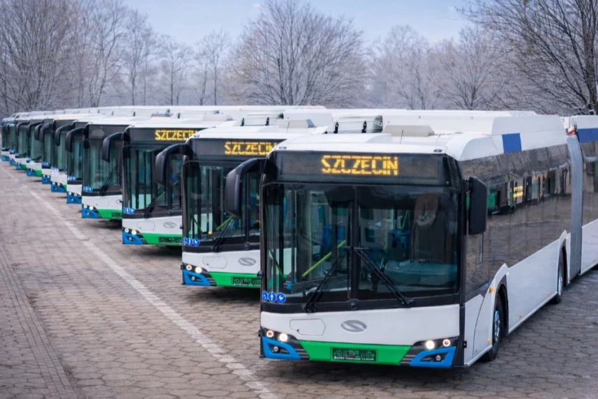 Nowe autobusy elektryczne w Szczecinie