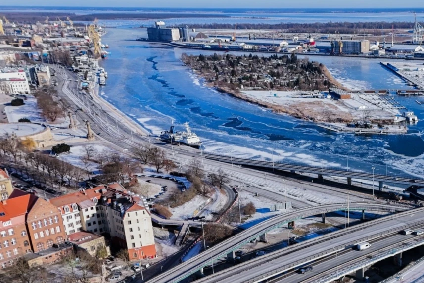 Nabrzeże Wieleckie w Szczecinie