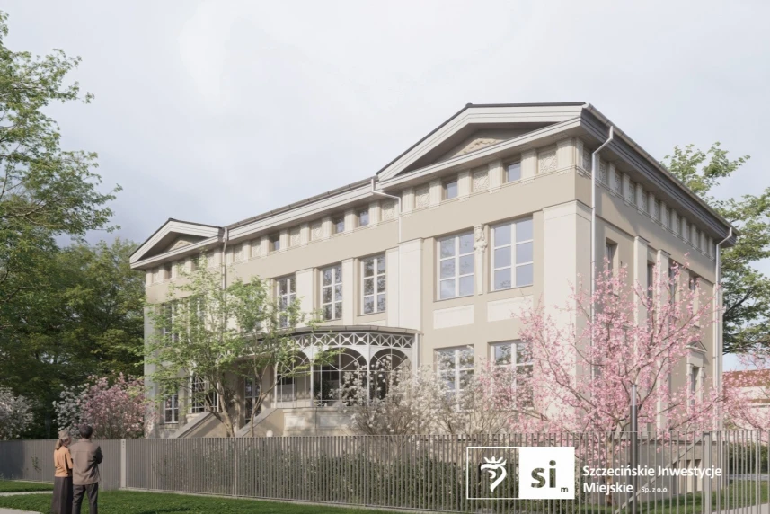 Wspólny Dom Hospicyjny w Szczecinie. Wizualizacja Wspólny Dom Hospicyjny w Szczecinie. Wizualizacja