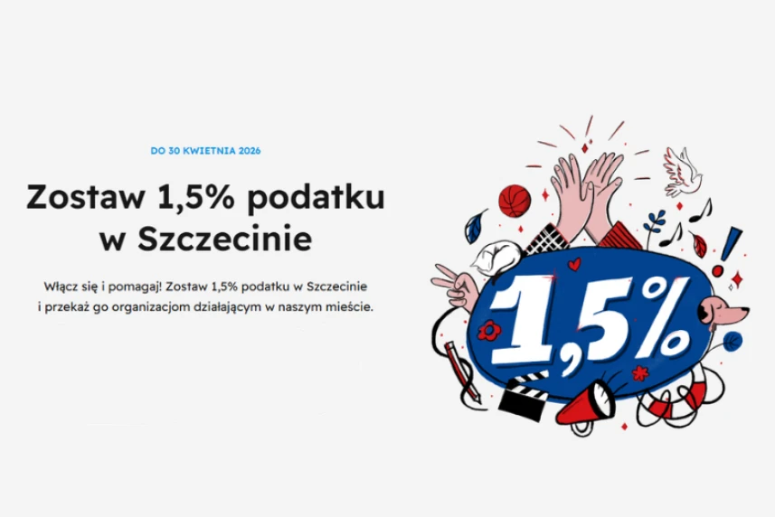 Zostaw 1,5% podatku w Szczecinie!